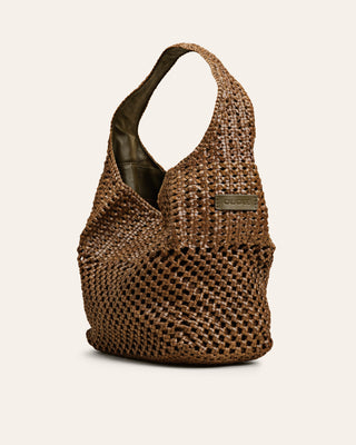 Cala Jade IAK hobo  juniper green leather bag