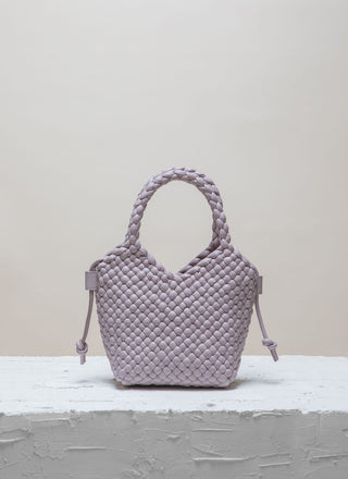 Cala Jade Maya leather cross body bag in light purple