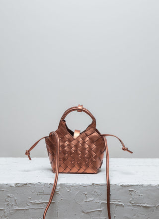 Cala Jade Misu Mini copper metallic shoulder bag 2