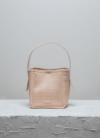 Cala Jade iwa mini leather bag in naturale leather 1