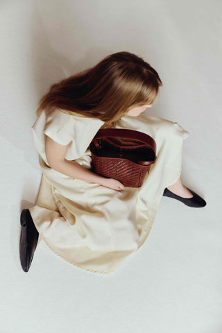 IWA MINI Black Twill Shoulder bag