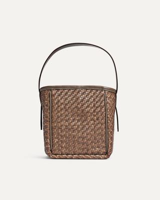 IWA MINI Taupe Twill Shoulder bag