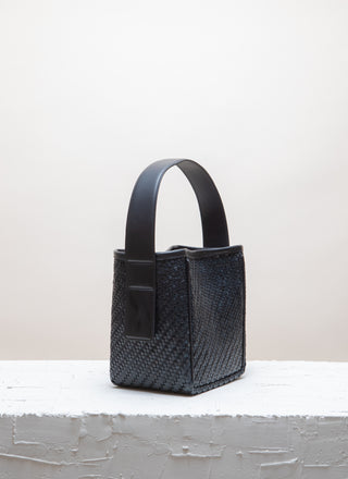 Iwa mini black navy shoulder bag from cala jade