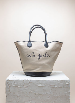 Cala Jade large Sandhi canvas tote bag