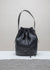 Gaya Black Twill Bucket Bag