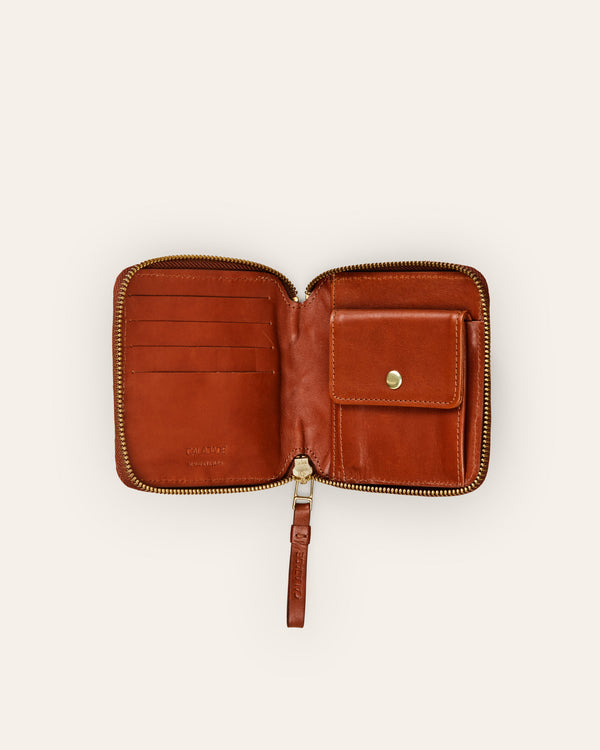 Cala Jade IGGI leather brown wallet 2