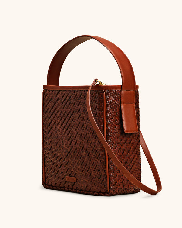 Cala Jade IWA Nutmeg brown shoulder bag 2