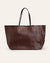 Cala Jade ISAI umber brown leather shopper bag