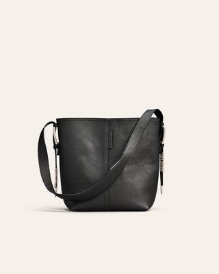 Cala Jade Koala black leather shoulder bag 2