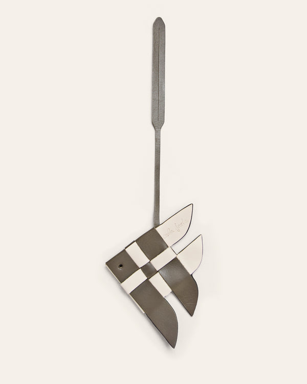 MISU Fish Charm Birch and Kombu Green