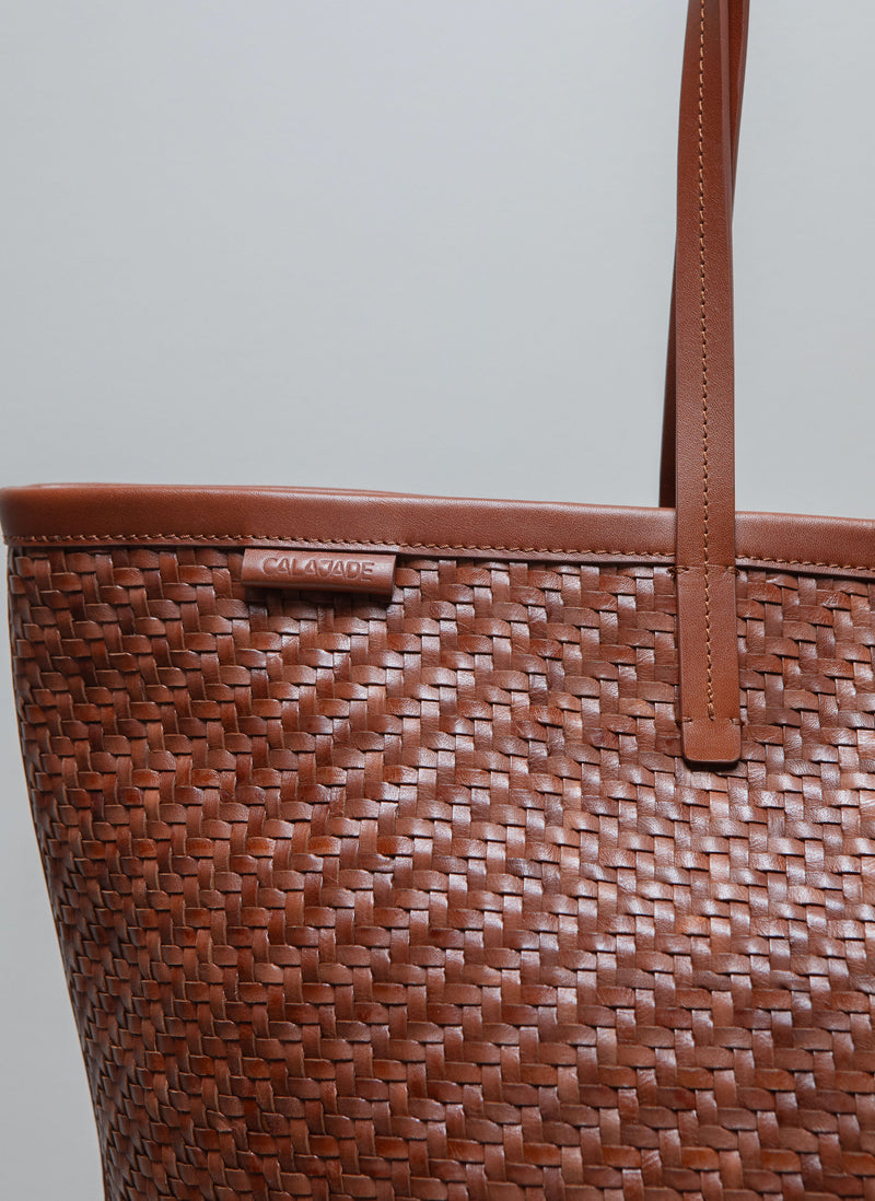 Cala Jade ISAI brown shopper bag