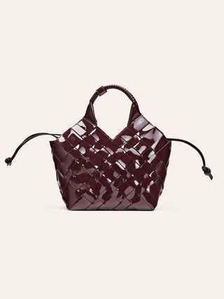 Misu burgundy patent