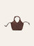 Misu mini umber nubuck cross body bag